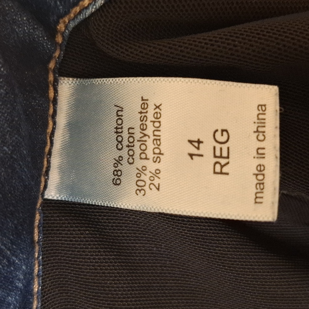 Maurices Size 14 R High-Rise Denim Jeans with stretch - Picture 4 of 12